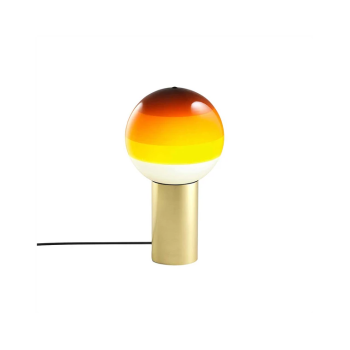 MARSET lampa stołowa DIPPING LIGHT bursztyn/mosiądz