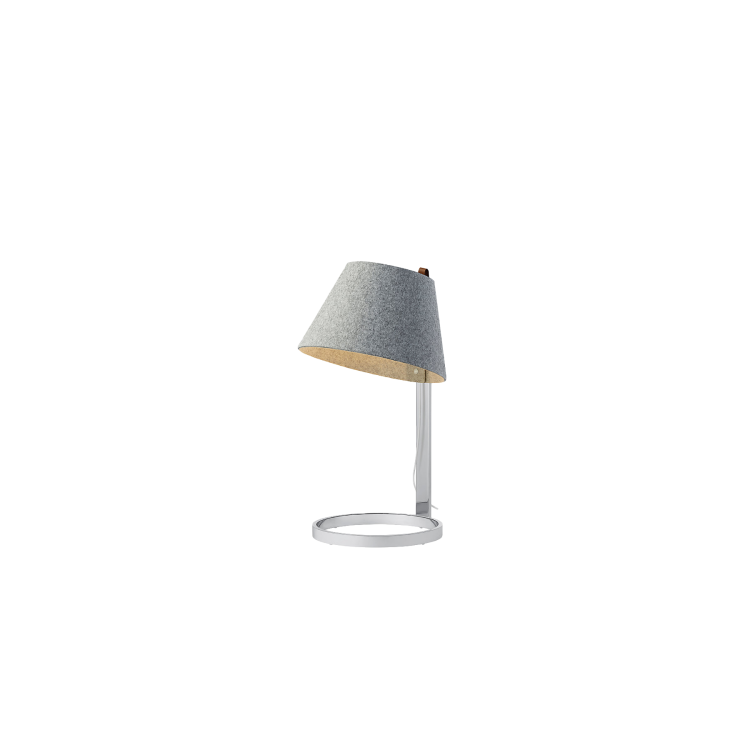 PABLO DESIGN Lampka biurkowa LANA szary/chrom II kat. PABLO DESIGN Lampka biurkowa LANA szary/chrom II kat.