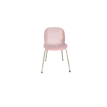 Gubi Krzesło BEETLE Różowe