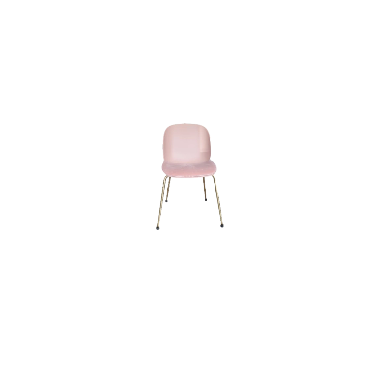 Gubi Krzesło BEETLE Różowe