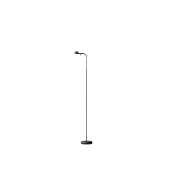 VIBIA Lampa podłogowa PIN Czarna