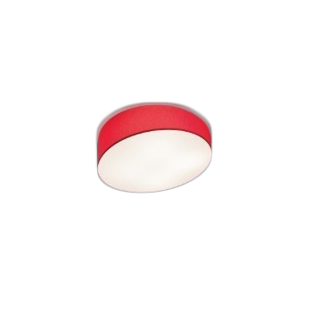 MOROSINI PANK plafon czerwony 60cm LED