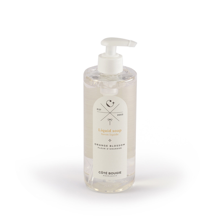 CÔTÉ BOUGIE Mydło zapachowe SAVON 500ML Fleur d'oranger CÔTÉ BOUGIE Mydło zapachowe SAVON 500ML Fleur d'oranger